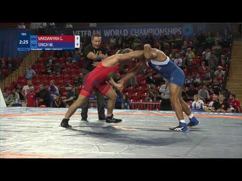 BRONZE FS - 78 kg: G. VARDANYAN (ARM) v. M. SINGH (IND)