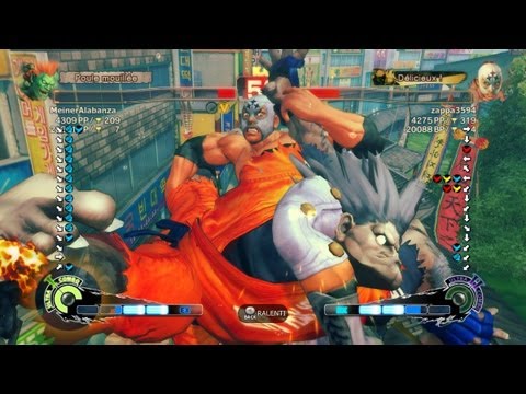 MeinerAlabanza(Blanka) vs zappa3594(El Fuerte) SSF4 AE