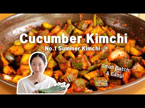 Cucumber Kimchi (Oi Kimchi) – Easy, Crunchy, and Fail-proof!