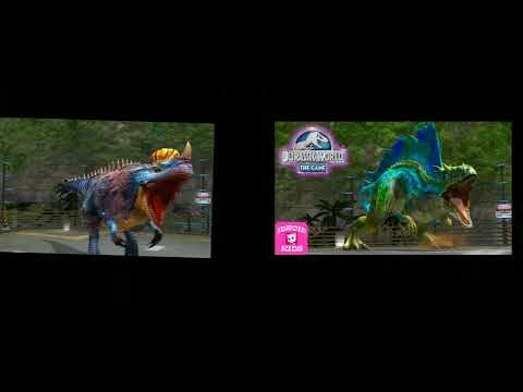 Cerazinosaurus vs Jurassic World the game
