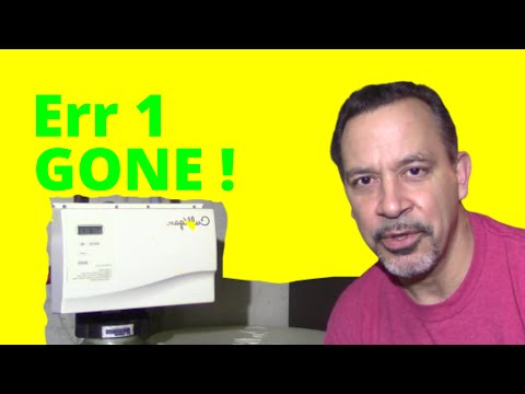 Reparatur für festsitzendes Ventil des Culligan-Wasserenthärters – Kein E1-Code mehr!