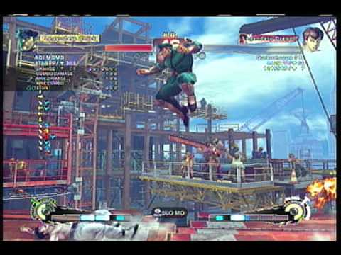 M.BIson (AOI MOMO) vs. Fei-long ( Gurashoppa S1L)  SSF4AE HD