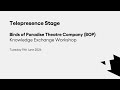 knowledge exchange workshop with bop