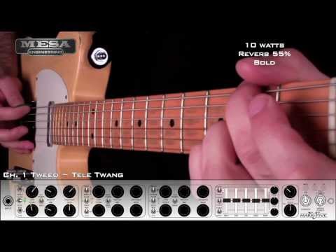 MESA/Boogie Mark V Ch. 1 TWEED – Clipped Tele Twang