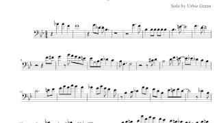 Trombone Solo Transcription Urbie Green DIRTY DAN