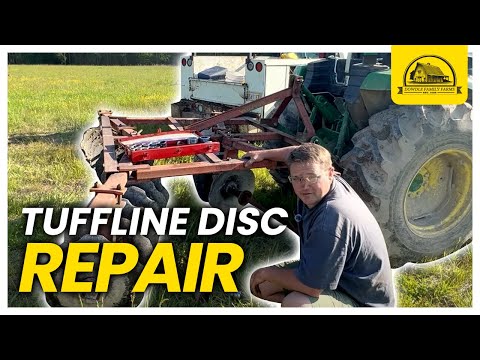 Easier than I Thought: Replacing the Bearings and Blades on a Disc Harrow