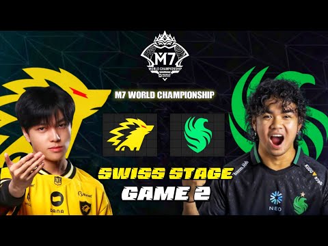 ONIC vs TEAM FALCONS GAME 2 | M7 WORLD CHAMPIONSHIP - SWISS STAGE | ONIC vs FLCN