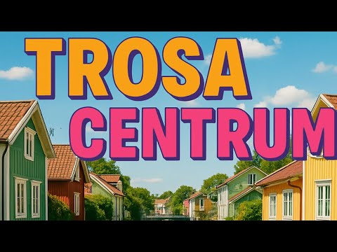 Trosa Centrum 🇸🇪 | Sweden’s Hidden Gem Seen by Drone 🚁✨ [4K]