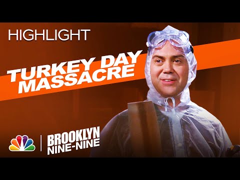 Boyle Wants to Cook a Live Turkey for Thanksgiving - Brooklyn Nine-Nine
