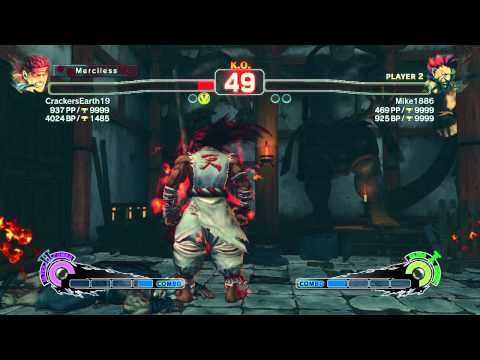 SSFIV AE 2012 CrackersEarth19(Evil Ryu) vs Mike1886(Akuma)