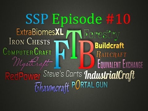 Feed The Beast Modpack - S1E10 - Steam Quarry