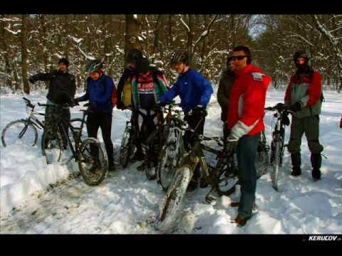 KERUCOV .ro: Traseu MTB Bucuresti - Padurea Cernica prin zapada