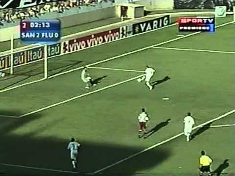 Santos 5x0 Fluminense - 2004 - Campeonato Brasileiro 2004 39ª Rodada