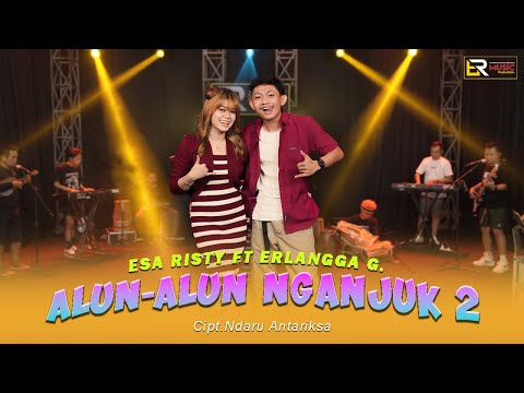 Esa Risty ft Erlangga Gusfian - Alun Alun Nganjuk 2 (Official Live Music) Neng alun-alun nganjuk iki