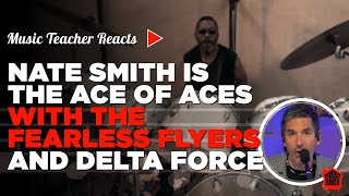 Music Teacher Reacts to Fearless Flyers &quot;Nate Smith is The Ace of Aces&quot; | Music Shed