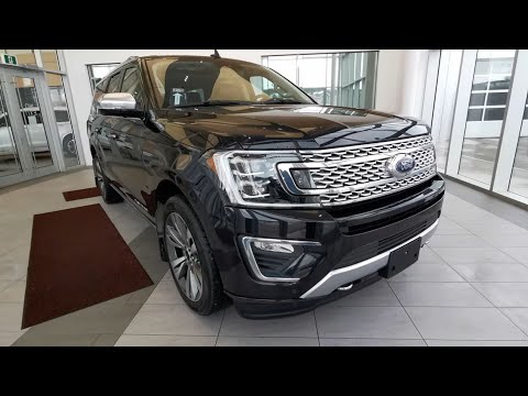 Black 2020 Ford Expedition Platinum Max Review Edmonton AB - Wolfe Cadillac
