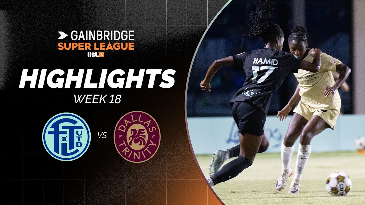 Fort Lauderdale United vs Dallas Trinity Highlights