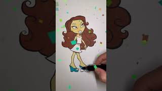 🌸Bratz doll coloring🍑#bratz#art#coloring page#taylorswift