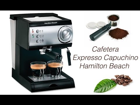 Cafetera Expresso Capuccino Hamilton Beach Original | MercadoLibre