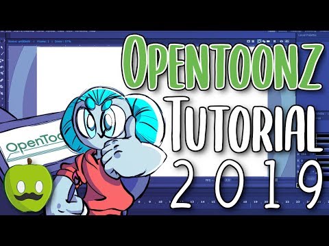 (Part #2) Opentoonz 1.3 Beginner Tutorial - 2019