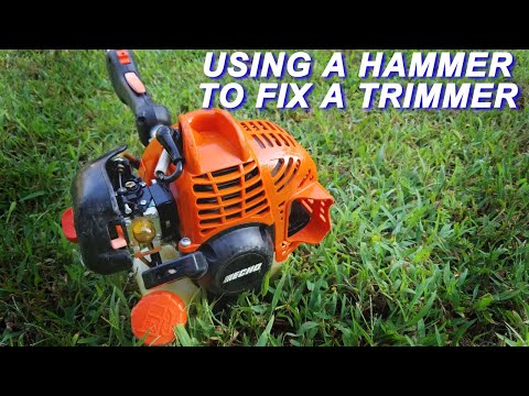 This Echo Trimmer Won't Start Because Of Poor Handling