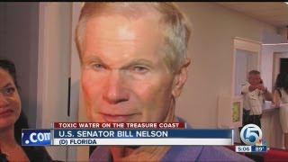 U.S. Sanator Bill Nelson tours St. Lucie Estuary