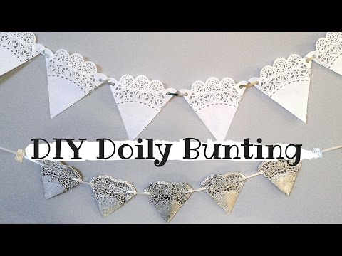 Doily Bunting - CLASSY & CHEAP