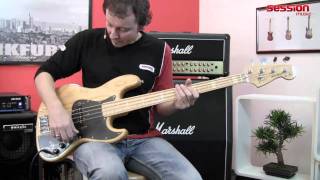 Video thumbnail for FENDER Marcus Miller Jazz Bass by session