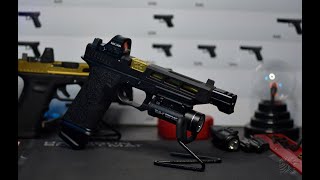 First Glock 34 Build... Ejection problems P80 Frame Vlog #1