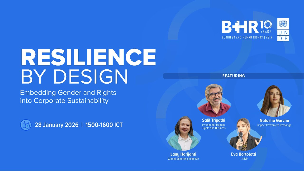 Resilience by Design: Embedding Gender and Rights into Corporate Sustainability