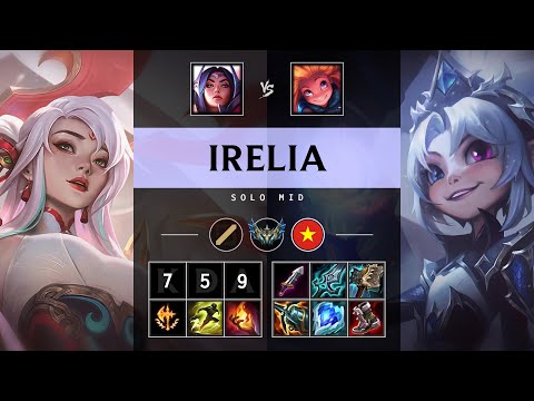 Irelia Mid vs Zoe - VN Challenger Patch 25.14