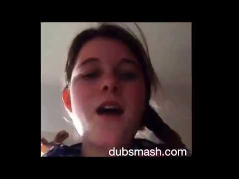 Maddie acting like a minion