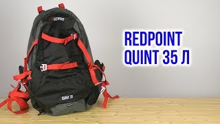 RedPoint Quint 35 / черный/красный - відео 2