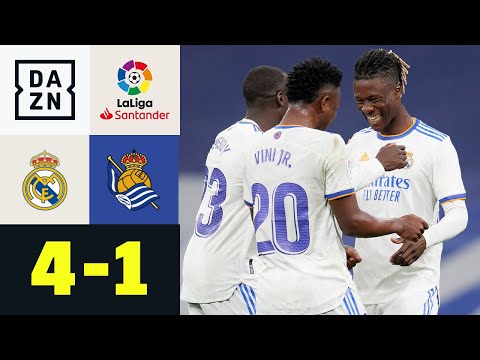 Modric und Camavinga aus der Distanz: Real Madrid - Real Sociedad 4:1 | LaLiga | DAZN Highlights