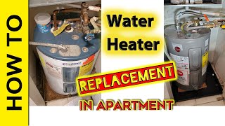 Water Heater and Pan Replacement in Apartment