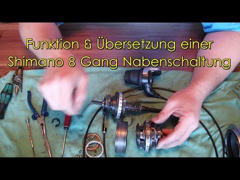 Shimano Nexus 8 Gang / Alfine 8 Gang, Service & Funktion