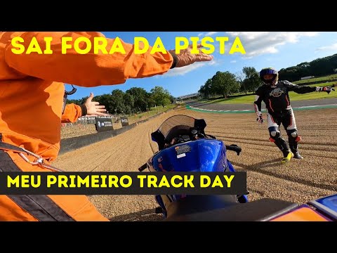 MEU PRIMEIRO TRACK DAY - SAI FORA DA PISTA  BRANDS HATCH - R6 YAMAHA EXPERIENCE | MOTO filmadores UK