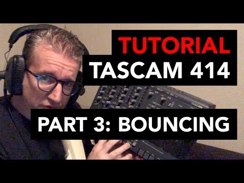 Tascam 414 tutorial / Matador - Garland Jeffreys / Part 3: BOUNCING