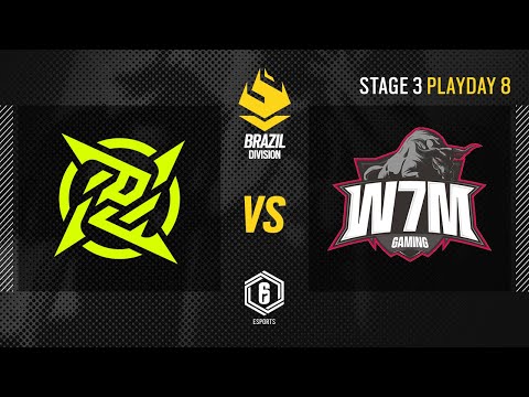 Ninjas in Pyjamas vs. W7M // LATAM League Brazil Division 2021 - Stage 3 - Playday 8