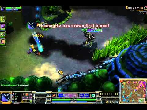 1.83 second first blood on Ryze