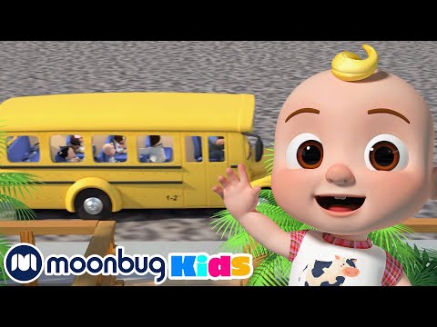 @CoComelonBR | As Rodas do Ônibus (Versão da Escola) | Desenho Animado