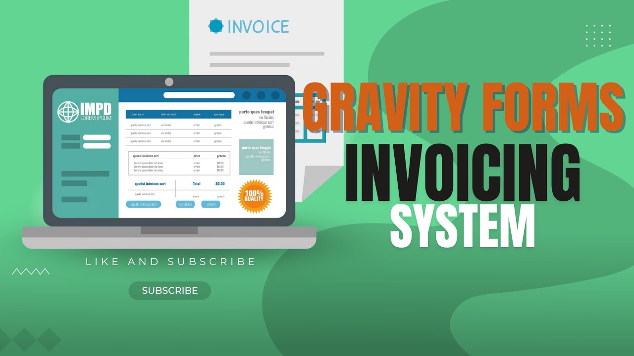 Gravity Forms Invoicing System