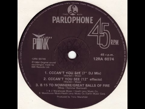 Vicious Pink – 8:15 To Nowhere / Great Balls Of Fire (1984)