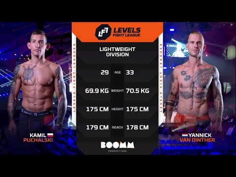 LFL 9 Full Fight: Kamil Puchalski VS Yannick Van Dinther