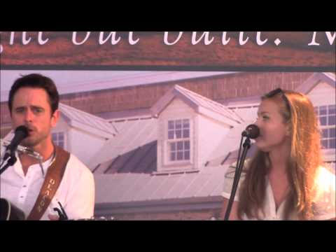 Charles Esten and his daughter performing Believing