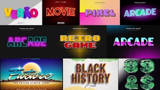 50+ 3D Super Text Effect Download In PSD Files Part 2