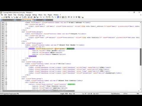 PHP With Bootstrap3 Tutorial | Getting Value for Select tag from Database Part 75