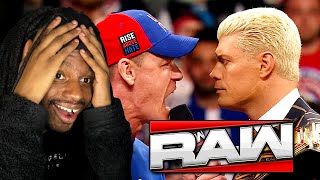 CENA BURIES CODY?! | John Cena vs Cody Rhodes Promo Battle Reaction
