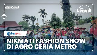 Sambut HUT ke-77 RI, Kota Metro Gelar Pasar Agro Ceria, Ada Bahan Pokok Murah dan Fashion Show Unik