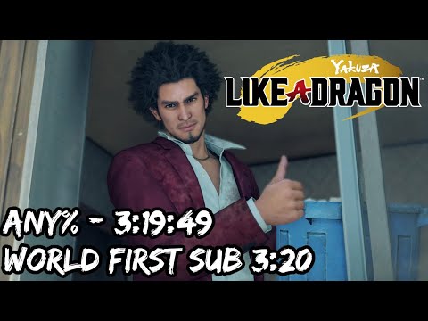 Any% Yakuza Like a Dragon Speedrun PB/WR - 3:19:49